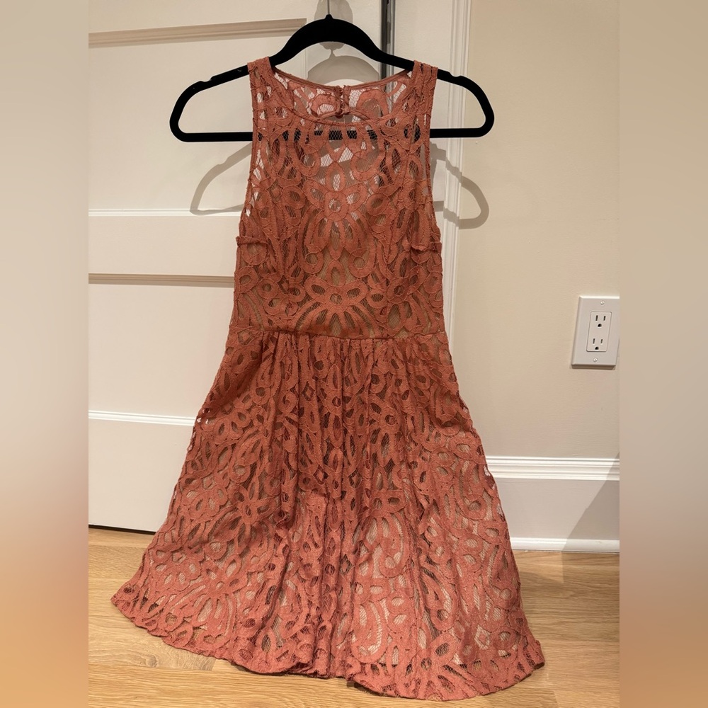 Plenty by Tracy Reese Coral Lace Dress